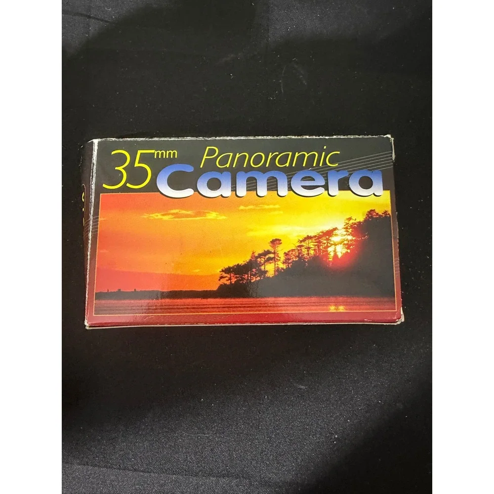 Vista II 35mm Panoramic Camera OS Black New SC 16386 Vintage Film Camera